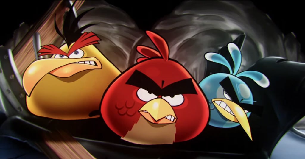 Angry Birds Rio Coloring Pages