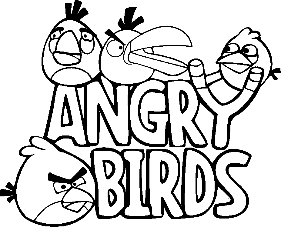 Angry Birds Space Coloring Pages Free