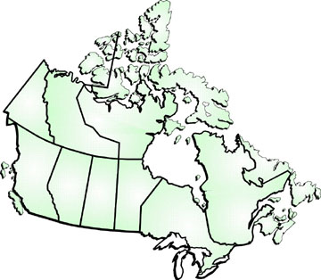 Blank Map Of Canada For Kids Printables