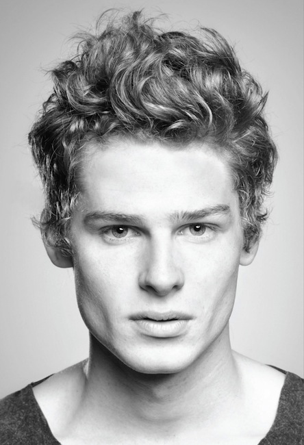 Curly Hairstyles Men 2012