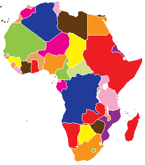Current Map Of Africa 2012