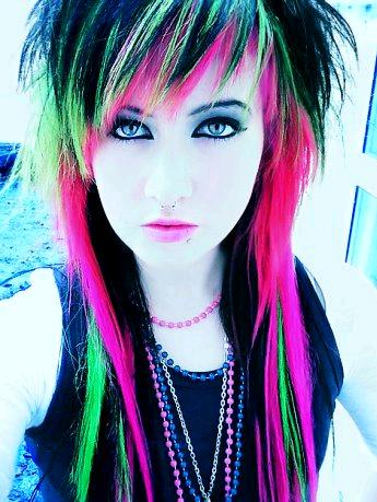 Cute Colorful Hairstyles