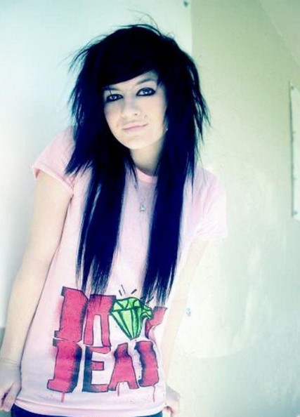 Emo Hairstyles 2012 For Girls