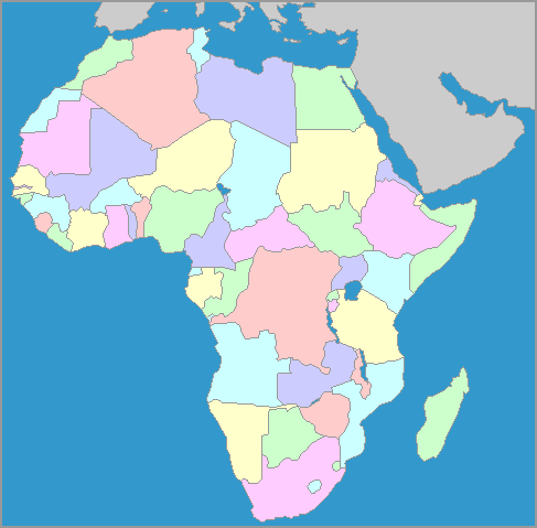 Interactive Map Of Africa For Kids