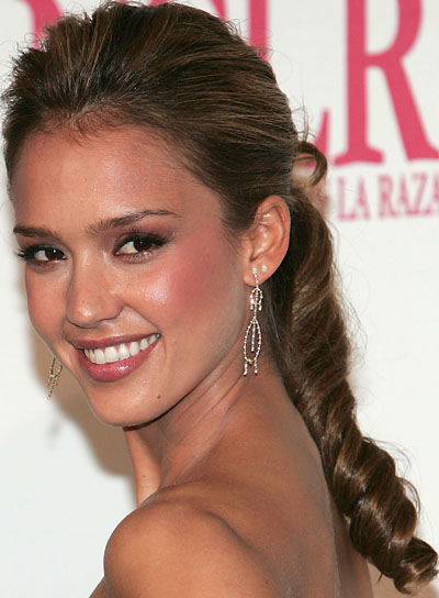 Jessica Alba Hairstyles For Prom