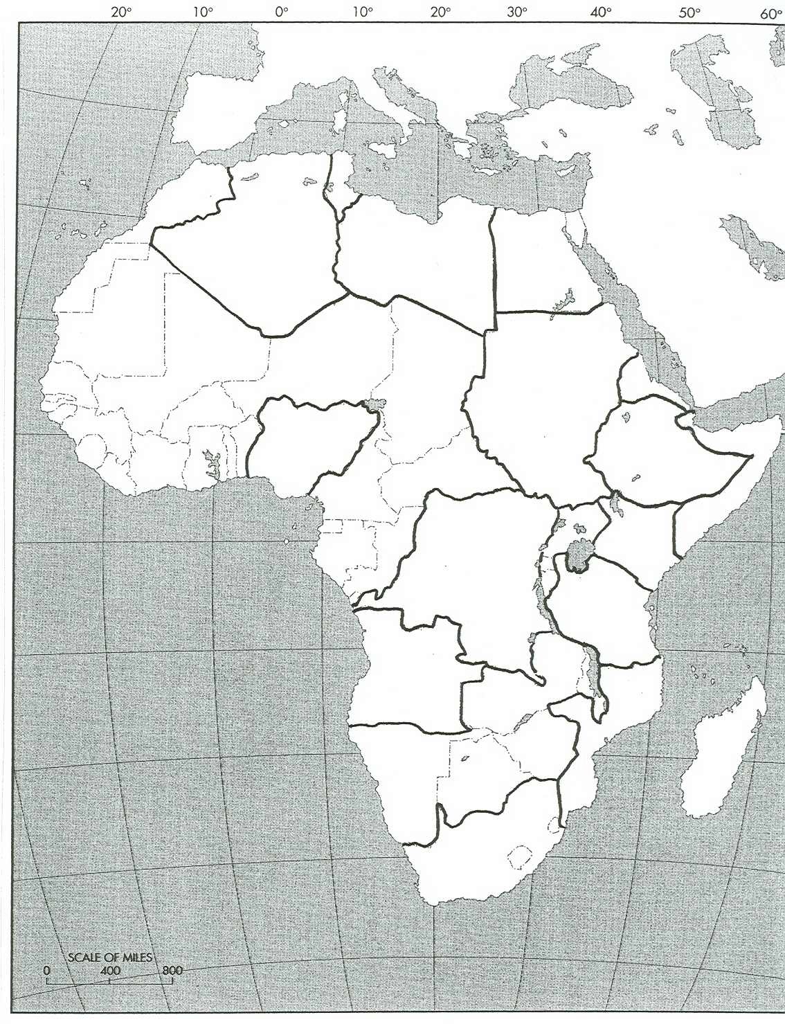 Map Of Africa Quizzes