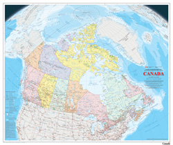 Map Of Canada With Cities And Towns