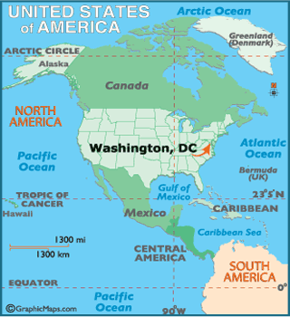 Map Of Usa States Washington Dc