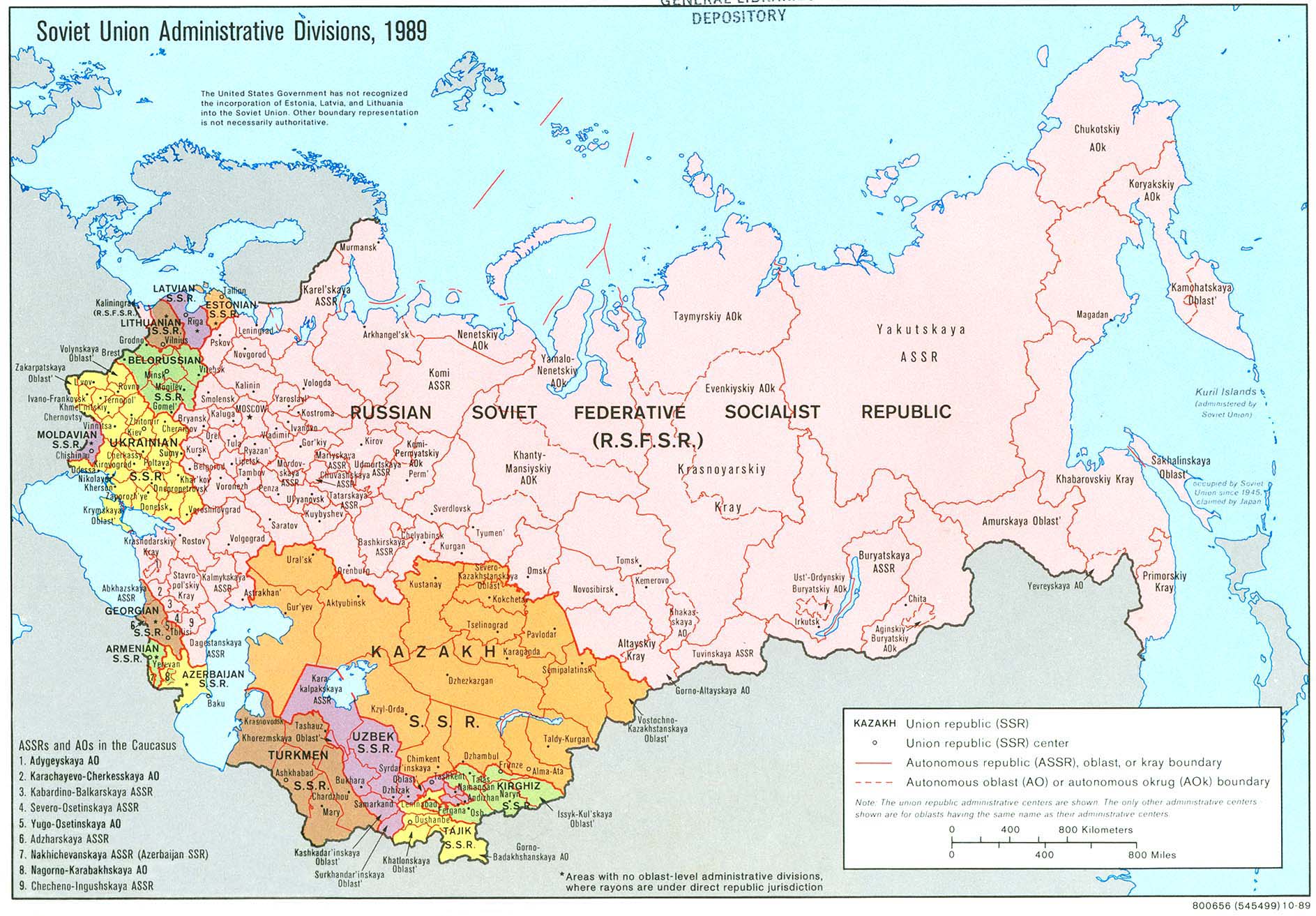 Map Of Ussr Before And After