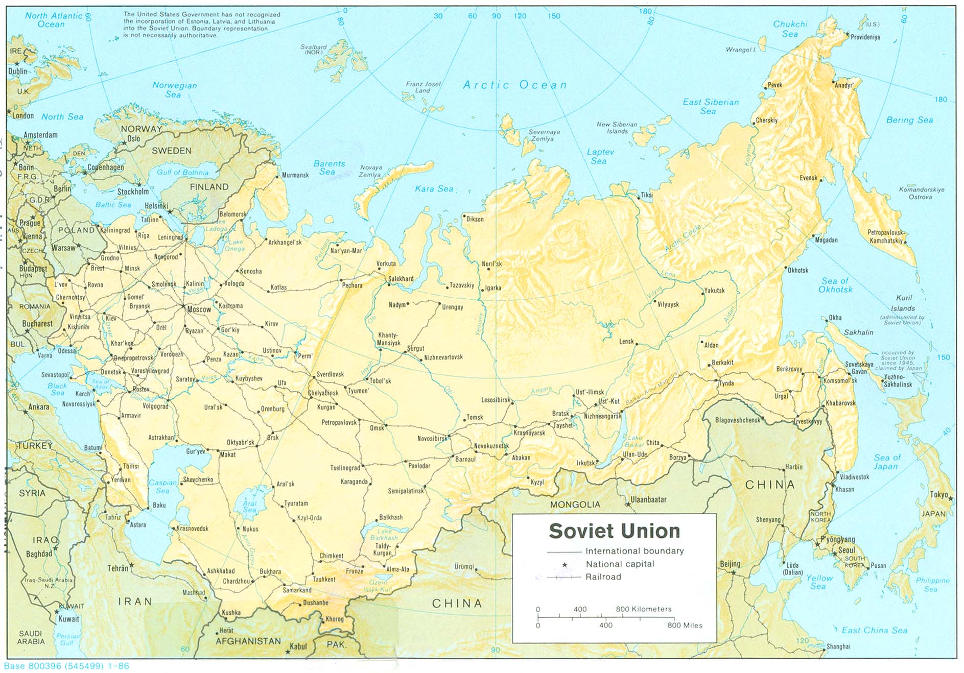 Map Of Ussr Before And After