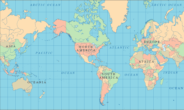 Printable Map Of Africa Countries And Capitals