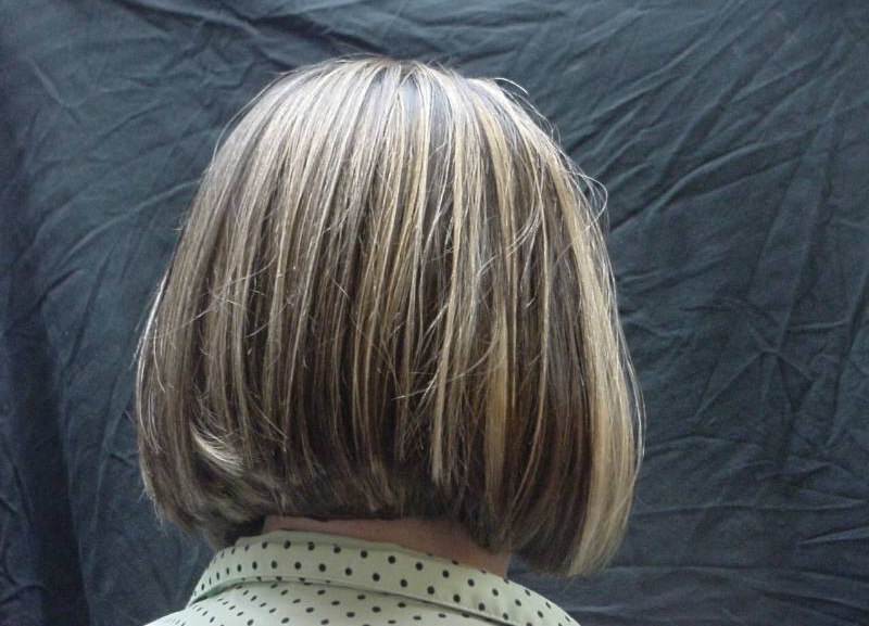 Stacked Bob Hairstyles Back View