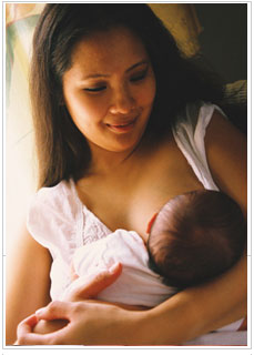 Woman Breastfeeding
