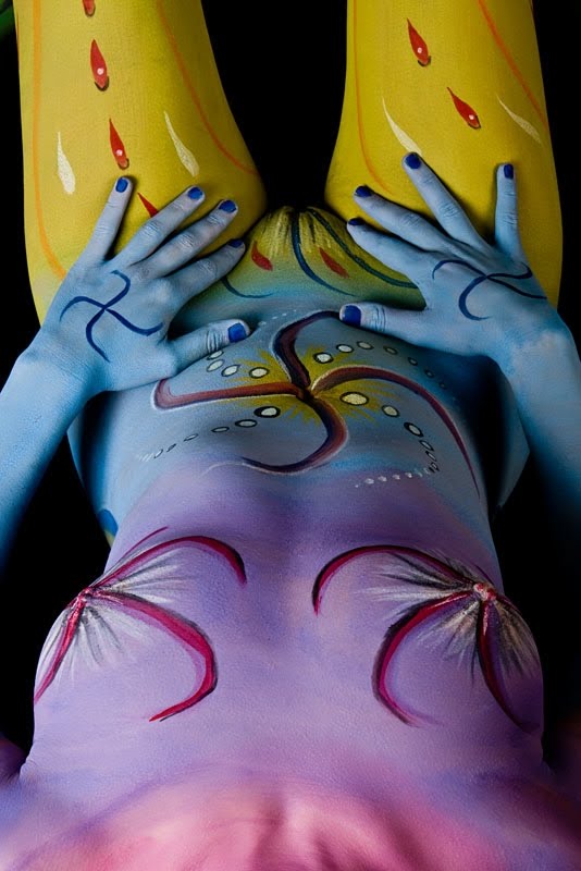 Women Body Art Painting
