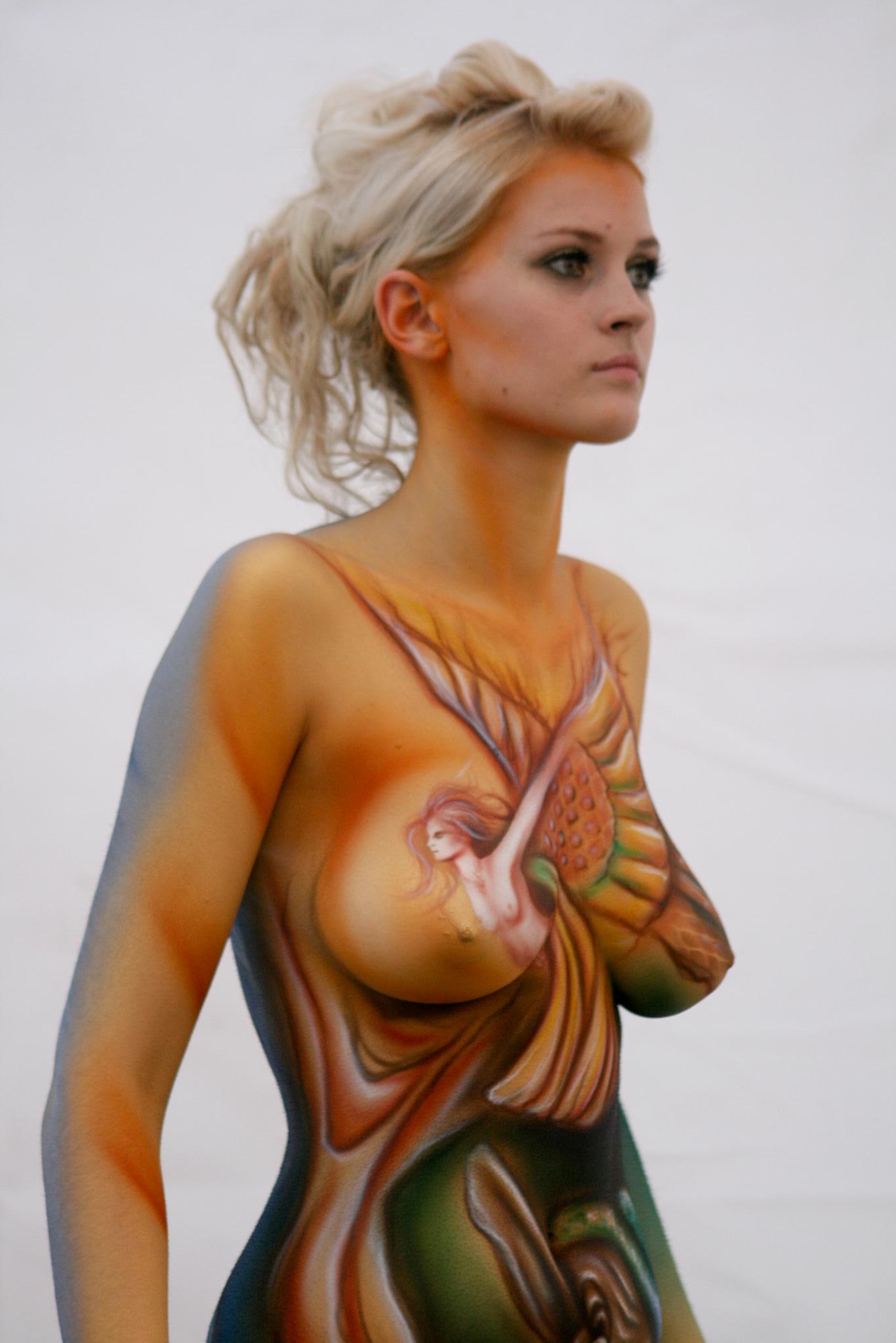Women Body Painting Festival