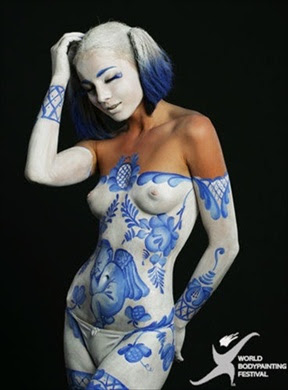 Women Body Painting