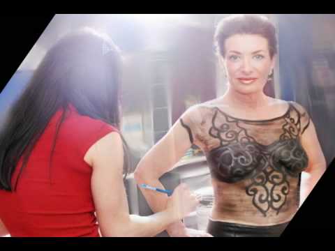 Women Body Painting Video