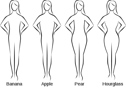 Women Body Shapes Types